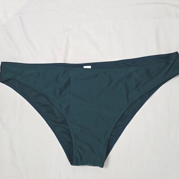 SEA GROVE Green Tropical Flamingo Print 2-Piece Swim Set Bottoms New, size XXL - Picture 5 of 8